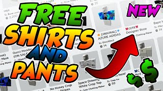 How To Get Free Shirts Pants 2020 Working Roblox Youtube - roblox free shirts and pants catalog