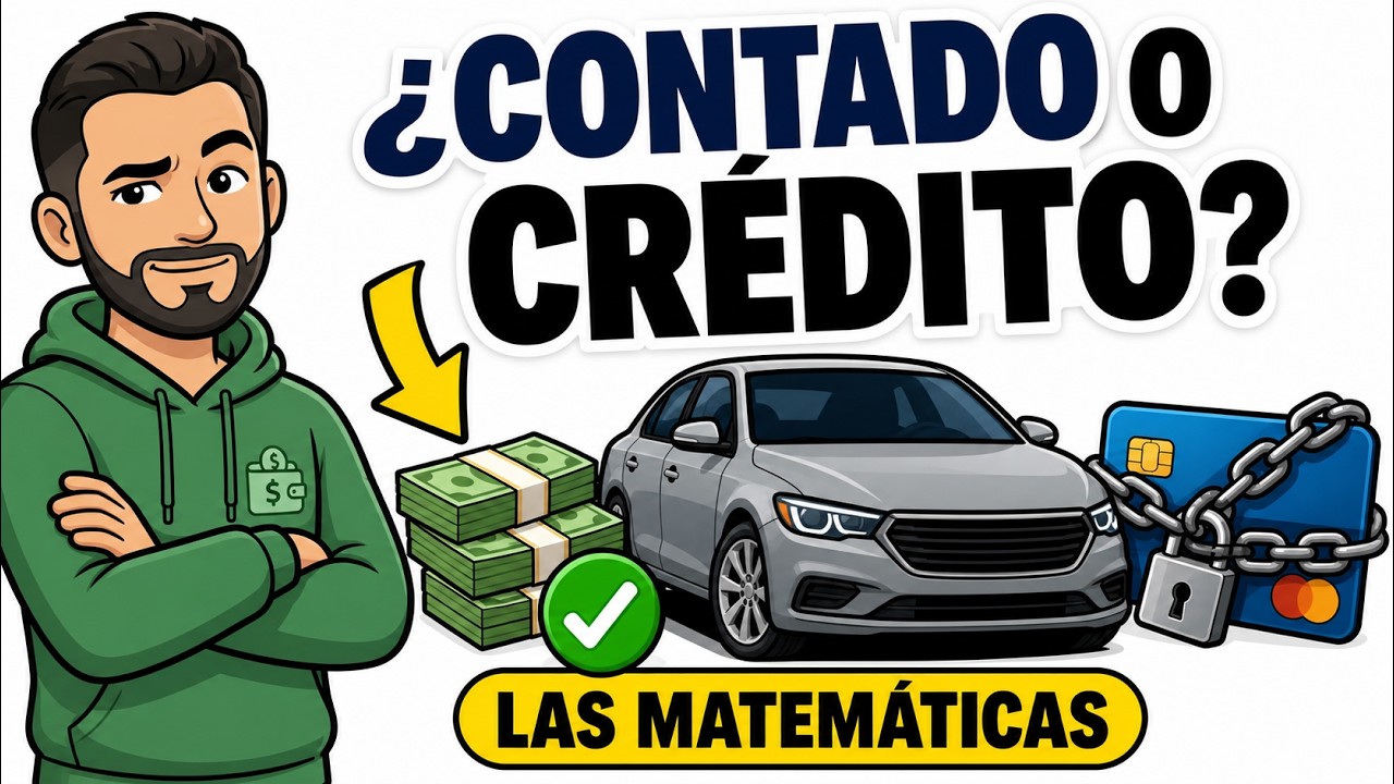¿Pagar el CARRO de CONTADO o a CRÉDITO 💰 Las matemáticas reales