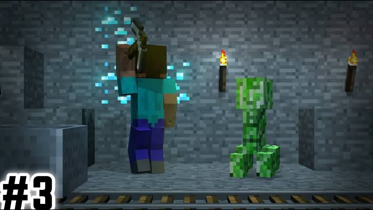 Minecraft Diamond Mining || Minecraft Survival Series #3 || Solo ...