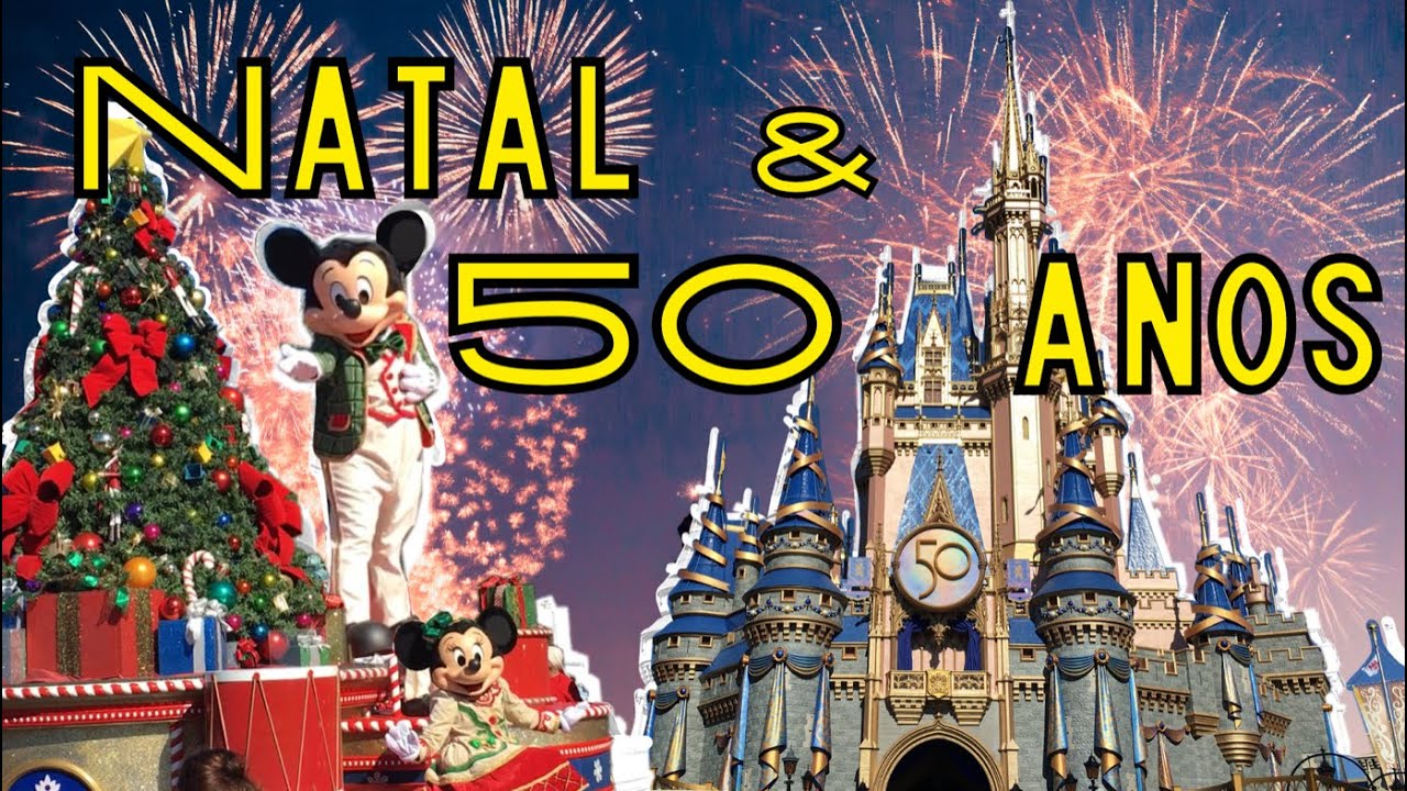 Como é passar o Natal no parque da Disney, Magic Kingdom em Orlando! -  YouTube