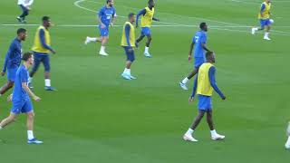 Benjamin Pavard ● Antoine Griezmann ● Kingsley Coman ● Training French Team (10/10/2023)