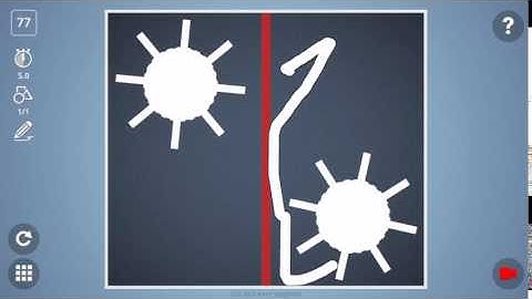 Check out how I solved level 77 in Brain It On! #BrainItOn