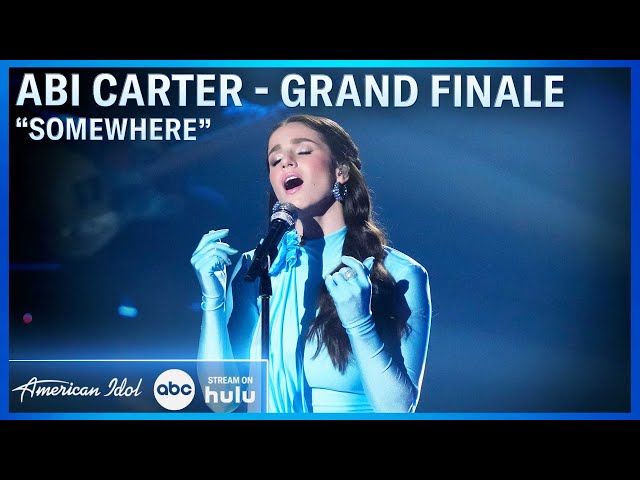 Abi Carter Sings Somewhere from West Side Story As A Tribute To Indio - American Idol 2024 class=
