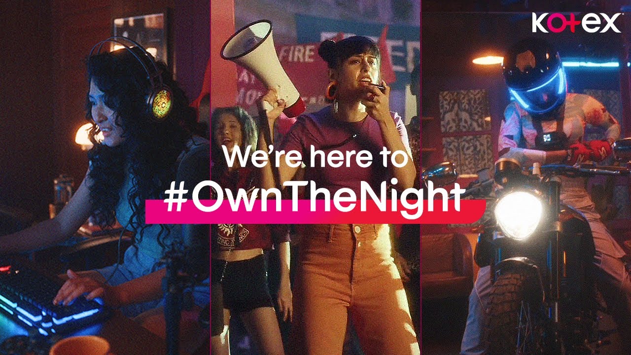 Kotex Overnight Period Panties | #OwnTheNight with Life changing period protection