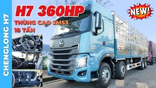 CHENGLONG 4 chân H7 Máy 360HP | Tải 18 Tấn, Siêu Lợi dầu #chenglong #chenglongh7 #chenglong4chan