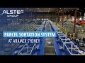 Parcel sortation project at aramex sydney