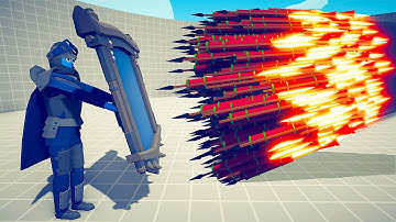 KNIGHT MIRROR SHIELD vs EVERY GOD - Totally Accurate Battle Simulator TABS