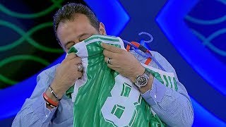 نادر كرم يفاجىء مجدي عبدالغني في استوديو قناة الكويت الرياضية