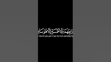 كروما سوداء قرآن كريم       سورة المجادلة القارئ ياسر الدوسري