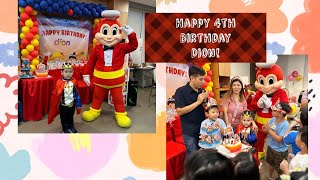Jollibee Birthday Party of Dion @ 4 (Pt. 1)