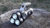Mixxar Cree (Q250) 4000 lumen LED flashlight - YouTube