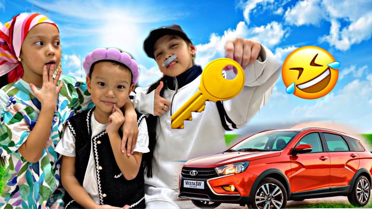 БІРТҮРЛІ ОТБАСЫ🤔КӨЛІК АЛЫПТЫ🚘🤣🎥