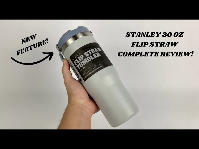 Stanley IceFlow Flip Straw Tumbler | 30 oz, Fog