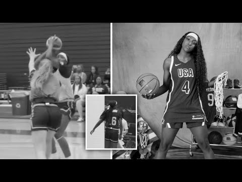 Flau'jae Johnson poses in Team USA jersey for Women’s AmeriCup | College Basketball News