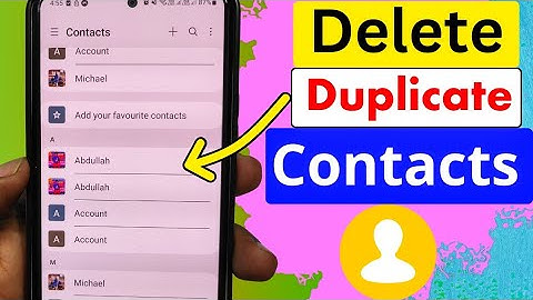 How to Delete Duplicate Contacts From Your Phone 2025
