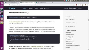 React js componentDidUpdate in hindi