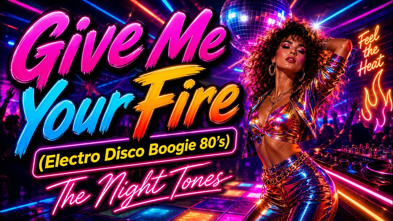 Give Me Your Fire (Electro Disco Boogie 80's)🎹(Funk 80's / Night