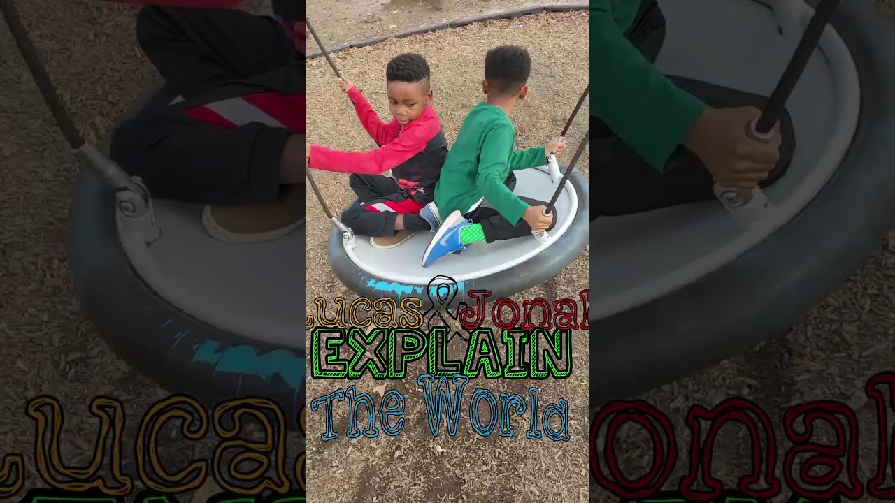 Lucas and Jonah go for a Swing!