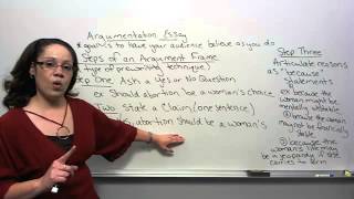 Discover BPCC - Prewriting Techique for an Argumentation Essay