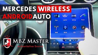 Mercedes WIRELESS Android Auto | Step-by-Step Demo! by MBZ Master 14,186 views 1 year ago 3 minutes, 52 seconds
