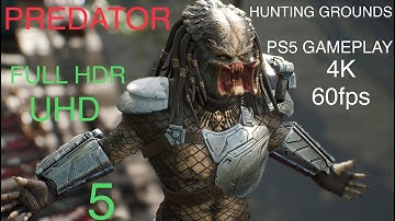 PS5 PREDATOR HUNTING GROUNDS Walkthrough Gameplay Part 5 - (FULL GAME) PS5 Gameplay 4K 60fps