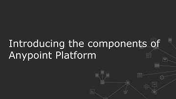 MuleSoft Fundamentals | 02 (IAP) | 04 - Introducing the components of Anypoint Platform