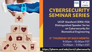 Cybersecurity Seminar Series (Jan 2023): John Riggi