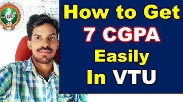 How to get 7 CGPA IN VTU || FOLLOW THESE RULES ||dont do these mistake
