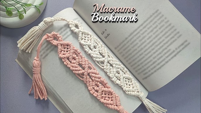 Blue Half Round Macrame DIY Bookmark Making Kit for Kids & Adults at Rs 70/ kit in Ghaziabad