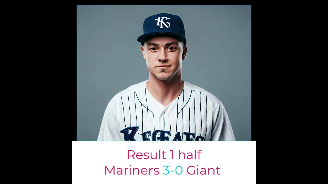 Whole Result Mariners 6 0 Giant 7 4 2023 YouTube