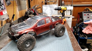 RC CRAWLER TALK:  TGH HOLMES HOBBIES SHERPA SPORT CHASSIS GETS 4WS CAPRA AXLES