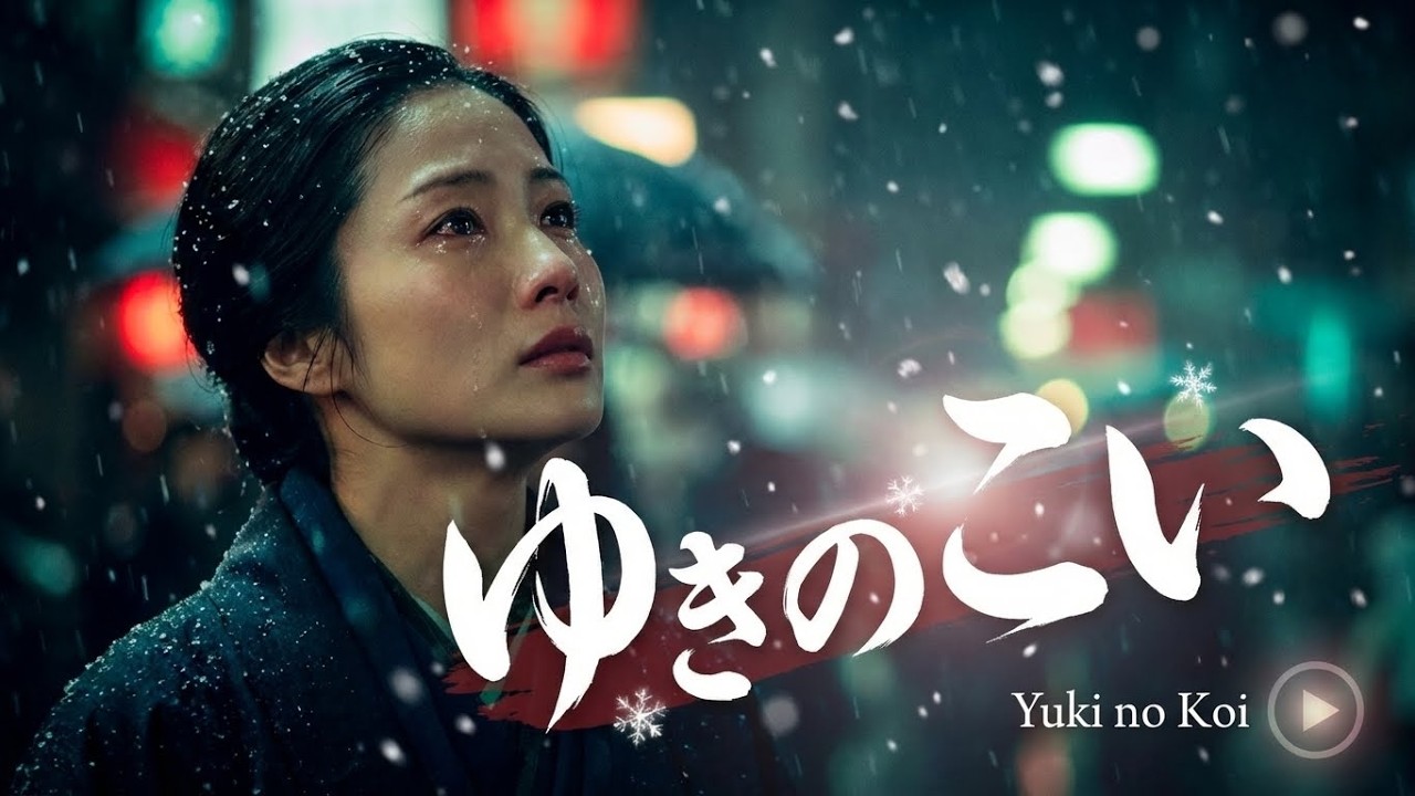 ゆきのこい｜涙が止まらない冬の演歌