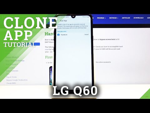 How to Enable Dual Apps Feature in LG Q60 – Run Apps Simultaneously