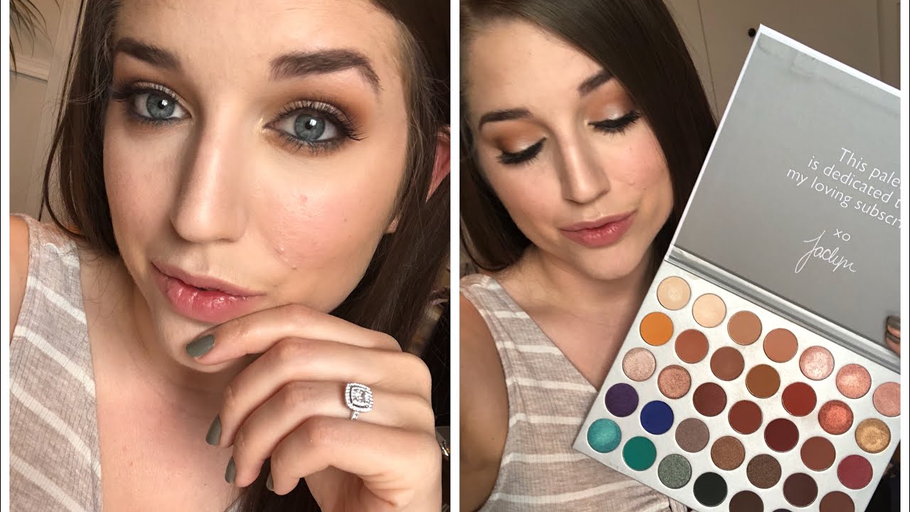 Jaclyn Hill x Morphe Palette - Soft Glam Makeup Tutorial