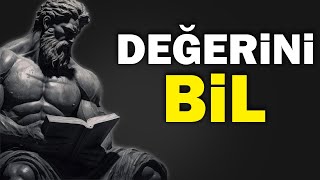 Kendi Değerini Bilmek Seni ZİRVEYE TAŞIR | Stoicism