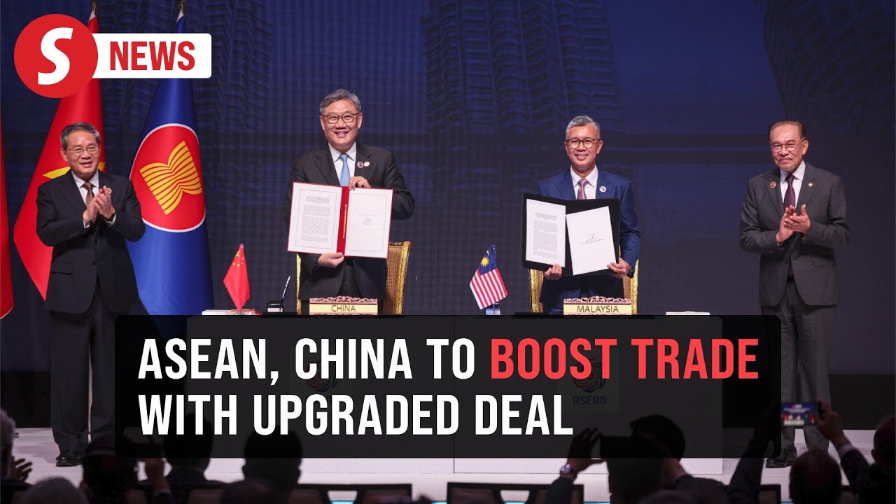 Asean-China Free Trade Area Upgrade marks major boost in bilateral trade
