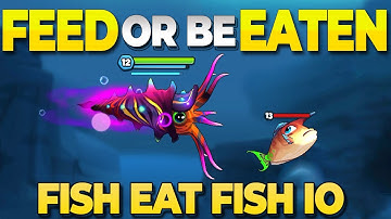 "INSANE Sea Monster Evolution in Fish Eat Fish.io 🌊 | Epic Gameplay!"