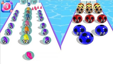 Marble run 3D-Color Ball Race Gameplay || Android Mobile Update Level 27 to 20