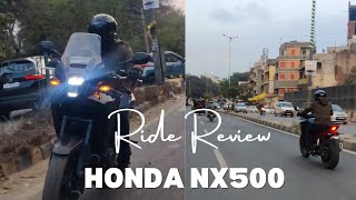 HONDA NX500  | Ride Experience | The Quickshifters