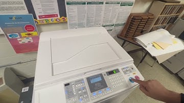 Toshiba Riso Duplitcator -  Basic Use (sf5130)