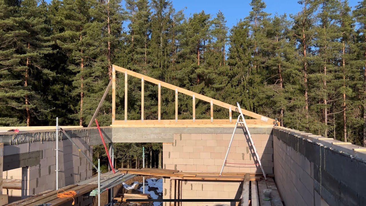 Santvarinis stogas#2.Sumontuotos #santvaros# ir #MPP#