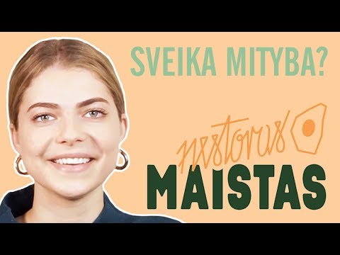 NESTORAS MAISTAS #2: AR MAITINTIS SVEIKAI SUNKU?