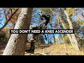 Rope Walking Without a Knee Ascender