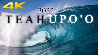 🔵 4k (ASMR) Teahupoo April/May 2022 - Waves of the World Surfing 🌊