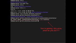 How to Delete a Directory in Linux with ONE COMMAND!