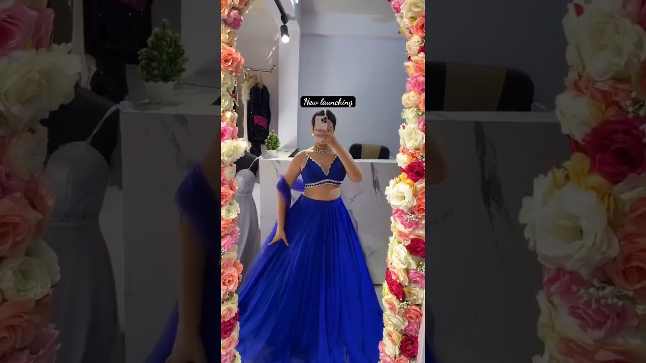 Elegant Georgette Lehenga with Full Flair, Dori-Tassel Details & Fancy Lace Blouse 