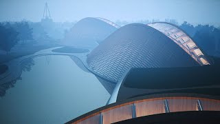 The Eyes of Sanxingdui for the Sanxingdui Ancient Shu Cultural Heritage Museum by MAD Architects