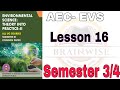 Chapter 16 |Brain Wise #delhiuniversity