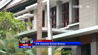 NET17 - KPK mendalami kakus pencucian uang Wawan