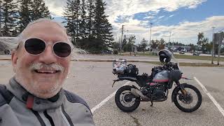 Himalayan across the Mackinac Bridge... TWICE!